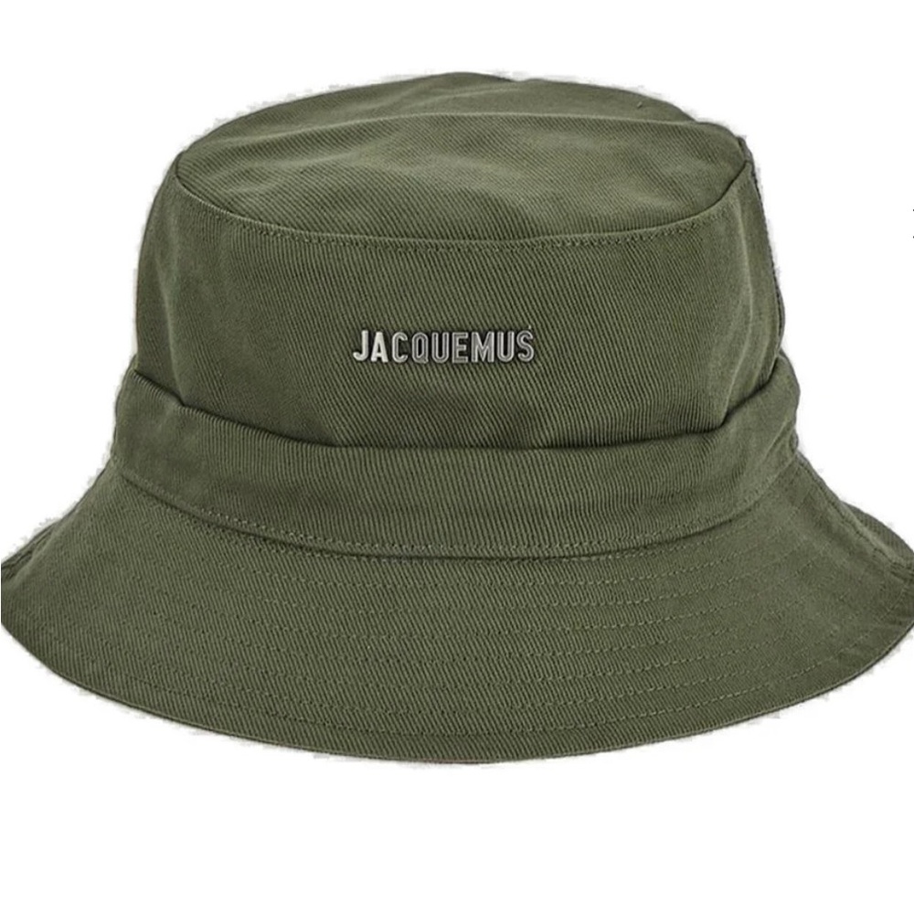 JACQUEMUS Khaki 'Le bob Gadjo' Beach Hat
